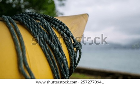 Similar – Image, Stock Photo Canoeing on the way