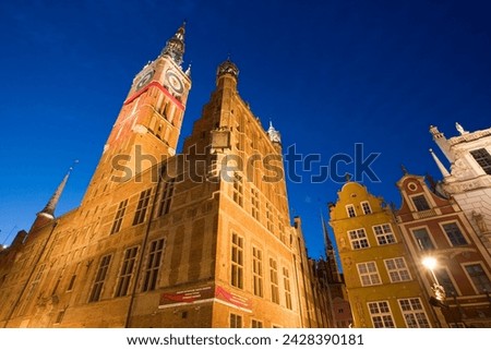 Similar – Foto Bild Dlugi Targ and the Golden Gate | Gdansk | Poland