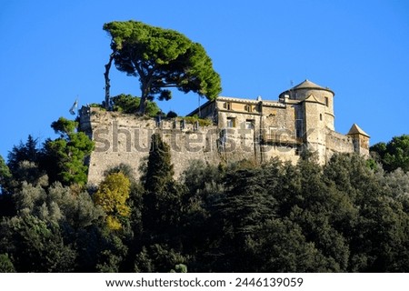 Similar – Portofino, viewed from Castle Brown