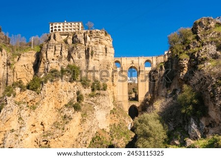 Similar – Foto Bild Ronda El Puente Nuevo Andalusien Spanien