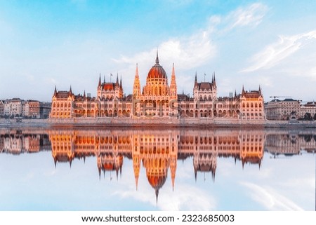 Similar – Foto Bild Parlament, Budapest Himmel