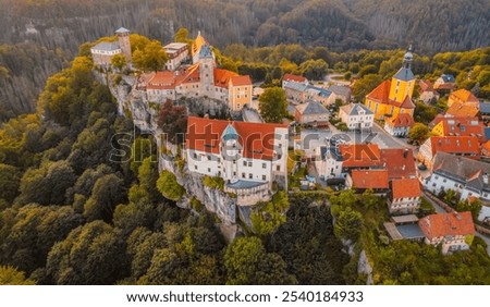 Similar – Image, Stock Photo Polenztal Mountain Village