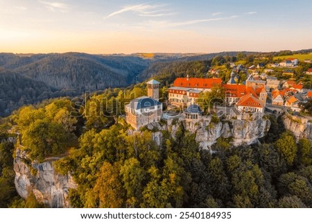 Similar – Image, Stock Photo Polenztal Mountain Village