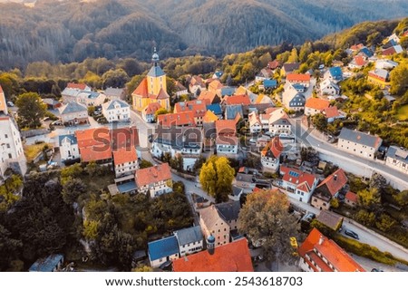 Similar – Image, Stock Photo Polenztal Mountain Village