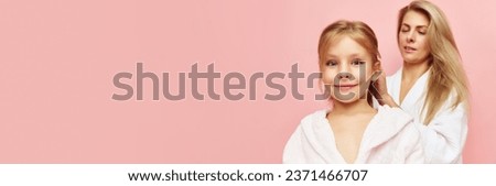 Similar – Image, Stock Photo Anonymous kid taking care of tomato plants in garden