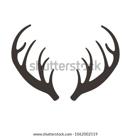 Download Free Deer Antler Silhouette At Getdrawings Free Download