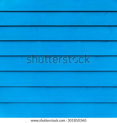 Blue wooden wall paneling for background
