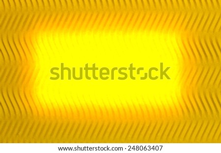 Abstract wavy background with light effect - yellow.