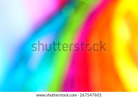Modern abstract art. Blurry rainbow on the rainbow background. The pathway. Backgrounds & textures shop.