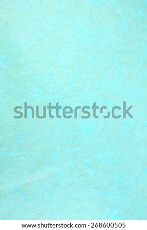 Textured decorative Japanese rice paper. Abstract background. Turquoise. Backgrounds & textures shop.