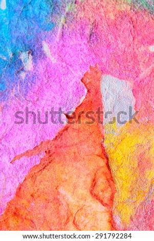 Abstract watercolor painting with pearl effect. Impressionism collection. Autumn set. Purple. Backgrounds & textures shop.
