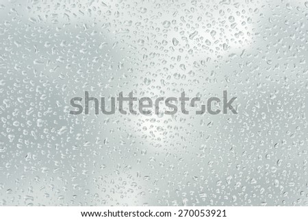 Silver Water Drops Abstract Texture