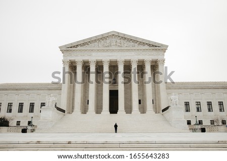 Supreme Court of the United States of America Foto d'archivio © 