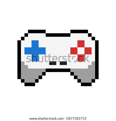 Controller Video Game Play Retro Pixel Art
