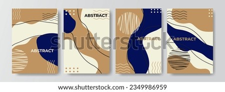 creative cover vector design.  set of abstract colorful backgrounds ideal for covers in a4 format.  Abstract modern colored shapes, line art background design