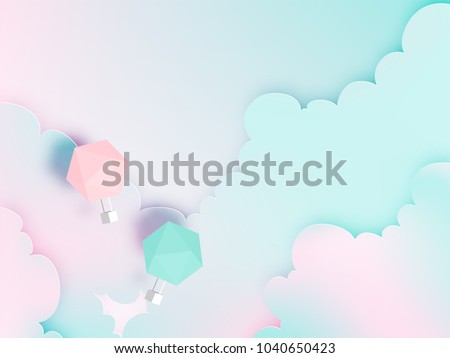 Shutterstock Puzzlepix Colorful striped hot air balloon. shutterstock puzzlepix