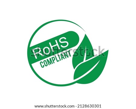 rohs compliant icon vector illustration 