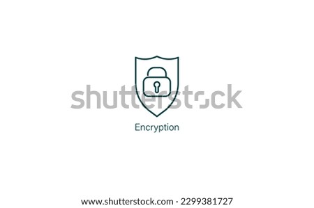 Vector Illustration of Encryption: Protecting Your Data with Advanced Security