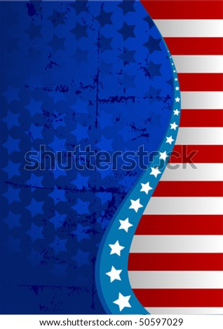 An American Flag Vertical Background Stock Vector Illustration 50597029 ...