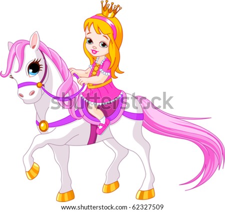 Girl Riding Horse Drawing | Free download on ClipArtMag