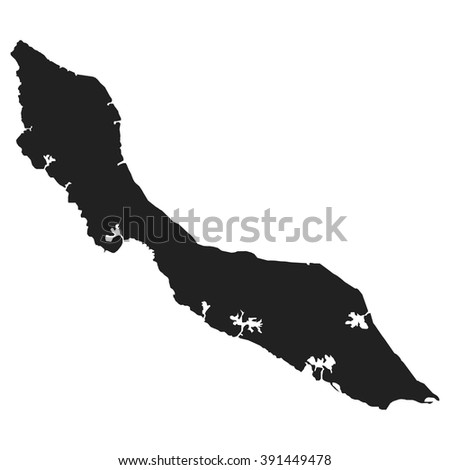 vectors map of Curaca