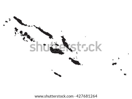 vector map of Solomon Islands