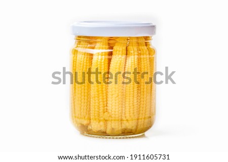 Similar – Image, Stock Photo Corn cobs (in the maize field)