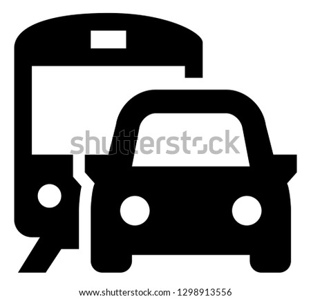 Commuter Vector Icon