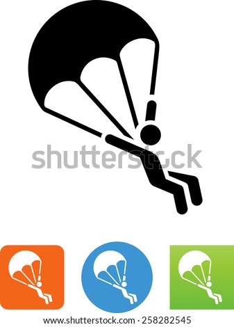 Parachute / skydiver icon