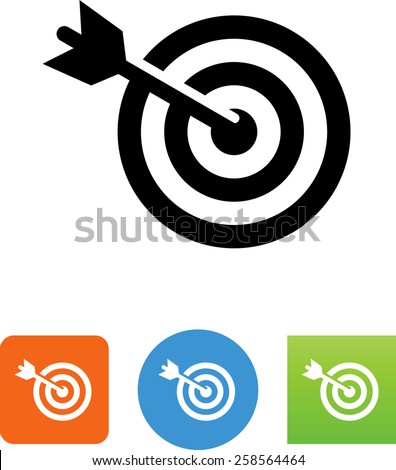Target With Arrow clip art Free Vector / 4Vector