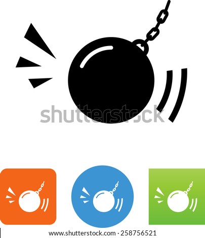 Wrecking ball icon