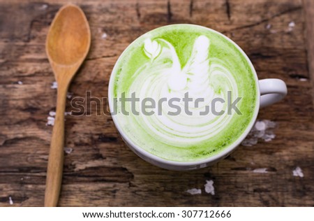 Hot green Tea With Milk