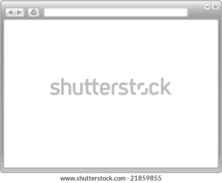 Web browser window for Mac Safari screenshot mockup
