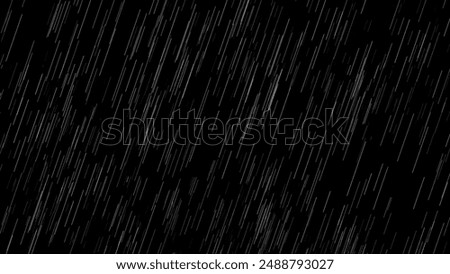 Similar – Image, Stock Photo Heavy rain on a black flat roof