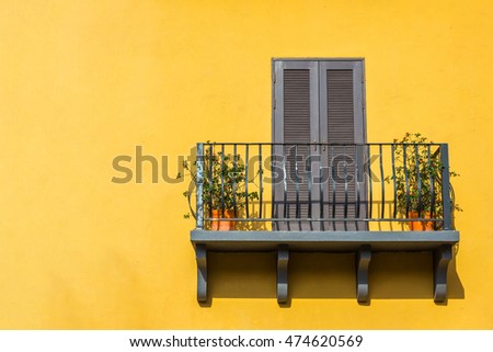 Similar – Image, Stock Photo Blue House Facade