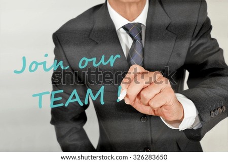 Join our Team, Manager