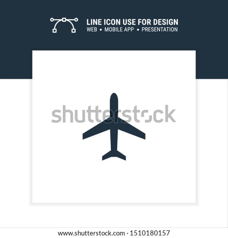 airplane mode active icon design vector illustration