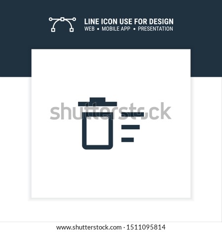 delete sweep icon design vector illustration