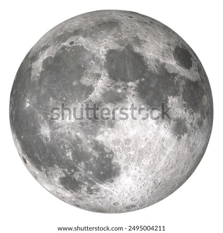 Foto Bild Full moon in the sky of Germany