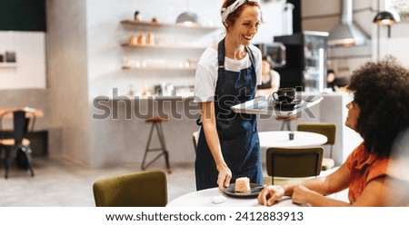 Similar – Image, Stock Photo Customer-friendly
