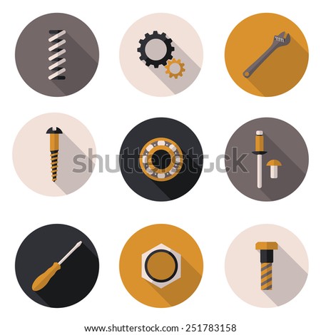 icons fasteners