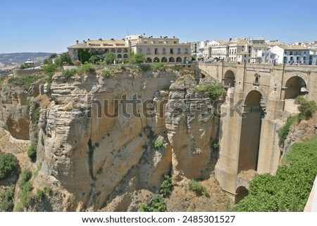 Similar – Foto Bild Ronda El Puente Nuevo Andalusien Spanien