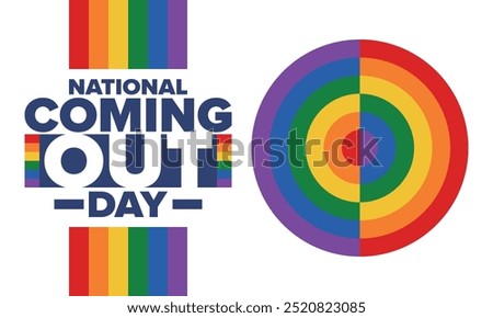 Similar – Image, Stock Photo LGBT flag coming out of a mountain (concept)