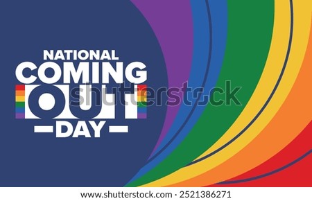 Similar – Image, Stock Photo LGBT flag coming out of a mountain (concept)