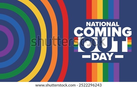 Similar – Image, Stock Photo LGBT flag coming out of a mountain (concept)