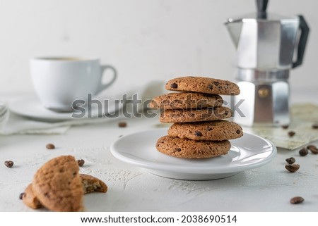 Similar – Foto Bild kekse und kaffee Kekse