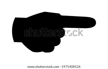 Pointing Finger Vector And Clip Art