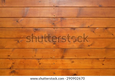 Yellow wooden surface with horizontal lines, as a background