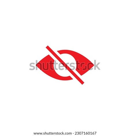 show password related icon,vector isolated on background