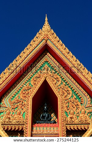 Thai style Buddhist  art in Thailand